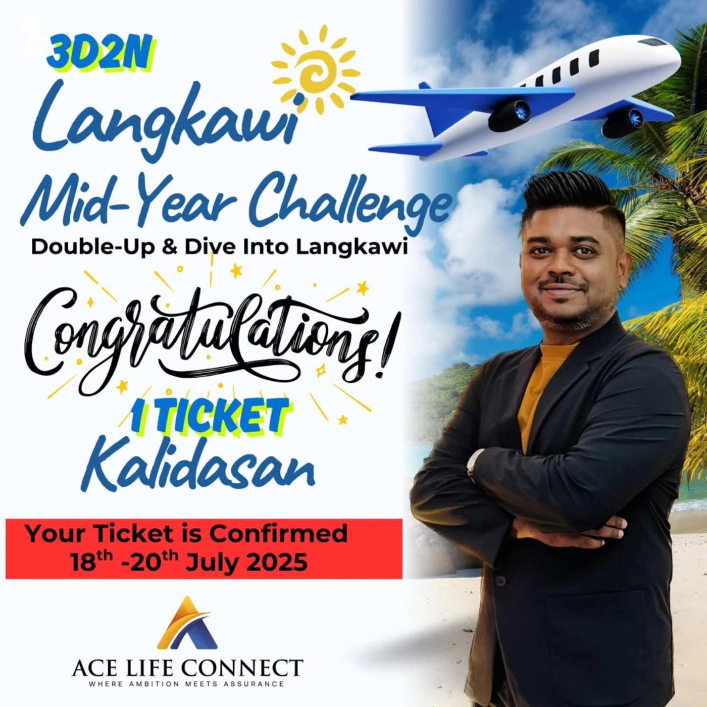 Langkawi challenge recognition poster